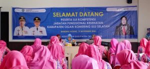 100 Nakes di OKU Selatan Jalani Uji Kompetensi Jabatan Fungsional 28