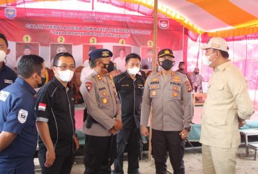 Kunjungi TPS Bupati dan Kapolres OKU Selatan Monitoring Pilkades Serentak 27