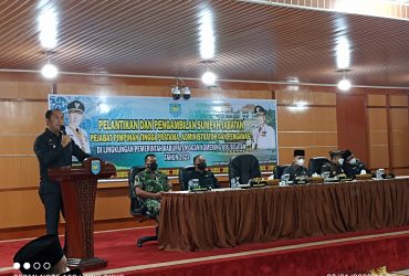 197 Orang di Lingkungan Pemda OKU Selatan di Rotasi 33