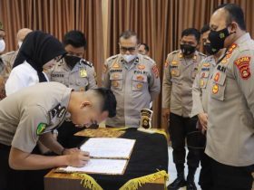Jelang Pernikahan Dua Anggota Polres OKU Selatan Jalani Sidang 27