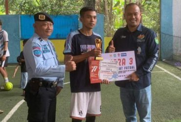 Lomba Futsal Antar OPD Se OKU Selatan, Tim Putsal Lapas Kelas IIB Muaradua Raih Juara 3 27