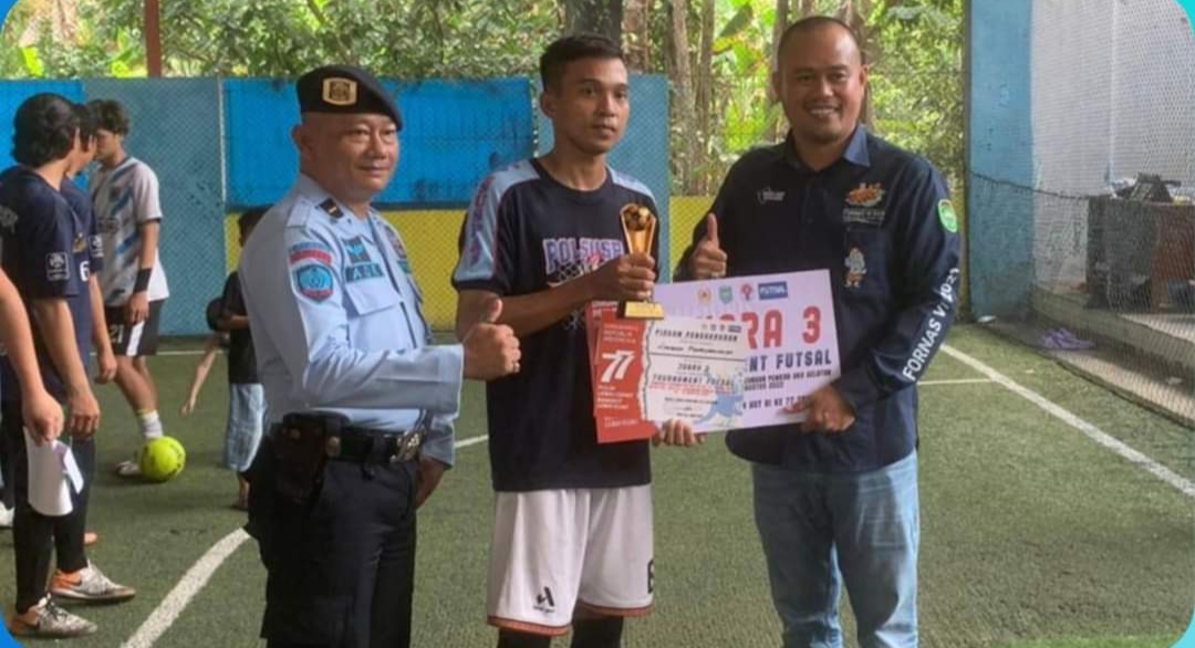 Lomba Futsal Antar OPD Se OKU Selatan, Tim Putsal Lapas Kelas IIB Muaradua Raih Juara 3 25