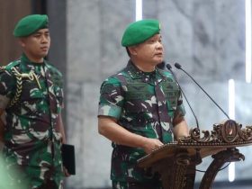 Jenderal Dudung Pimpin Laporan Korps Kenaikan Pangkat 19 Pati TNI AD 27