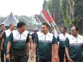 Hari Olahraga Nasional Ke-39, Kasad Resmikan Pussenarhanud Sport Center Cimahi 27