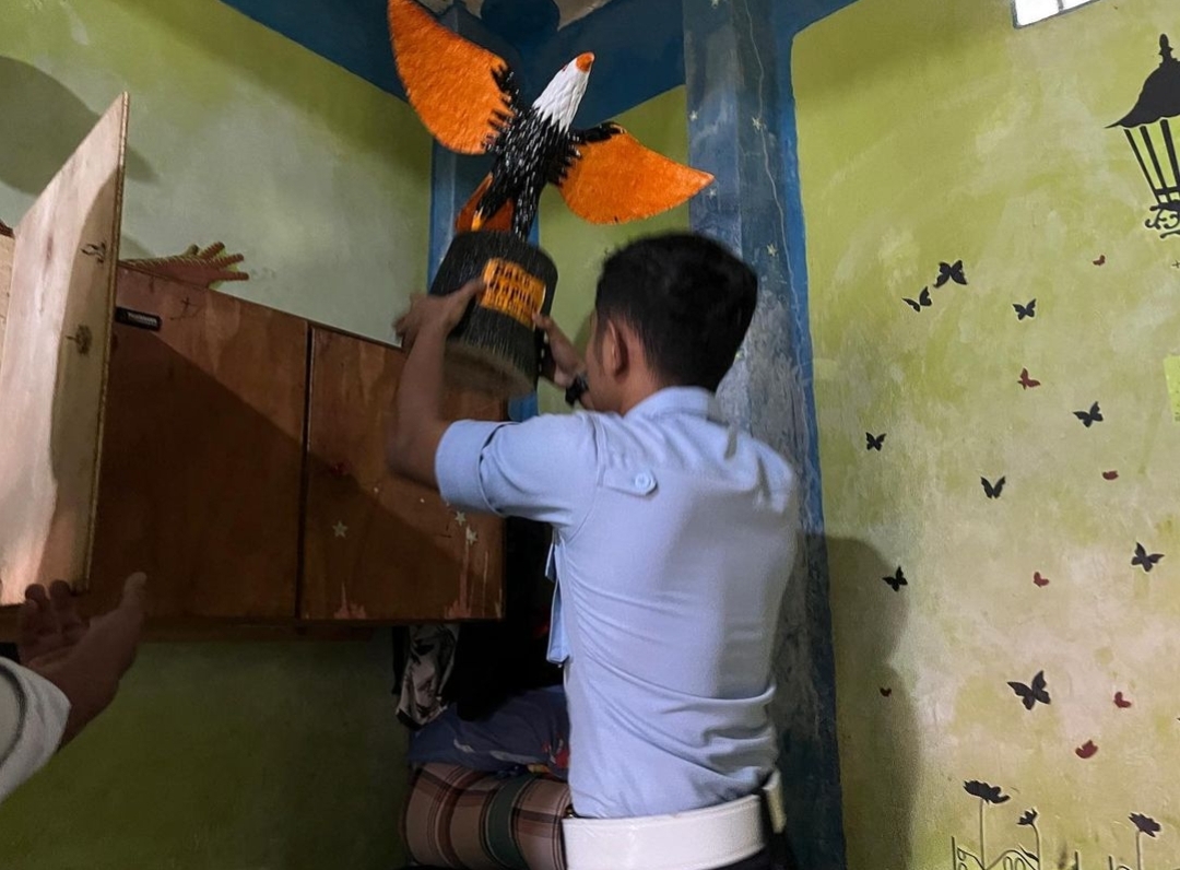 Lapas Kelas IIB Muaradua Razia Kamar Hunian WBP 25