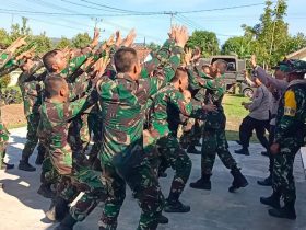 Kapolsek Simpang dan Jajaran Support Siswa Dikjurba Infanteri Abit Dikmaba TNI AD TA 2022 27