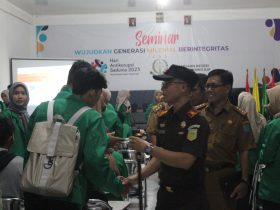 Mutasi Kepsek, Mahasiswa UNISKI Pertanyakan Dugaan Pungli Oknum Diknas OKI Diforum HAKORDIA 2023 27