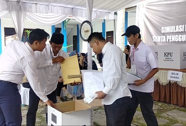 Matangkan Persiapan Pemilu, KPU OKU Selatan Lakukan Simulasi Pemungutan Suara 27