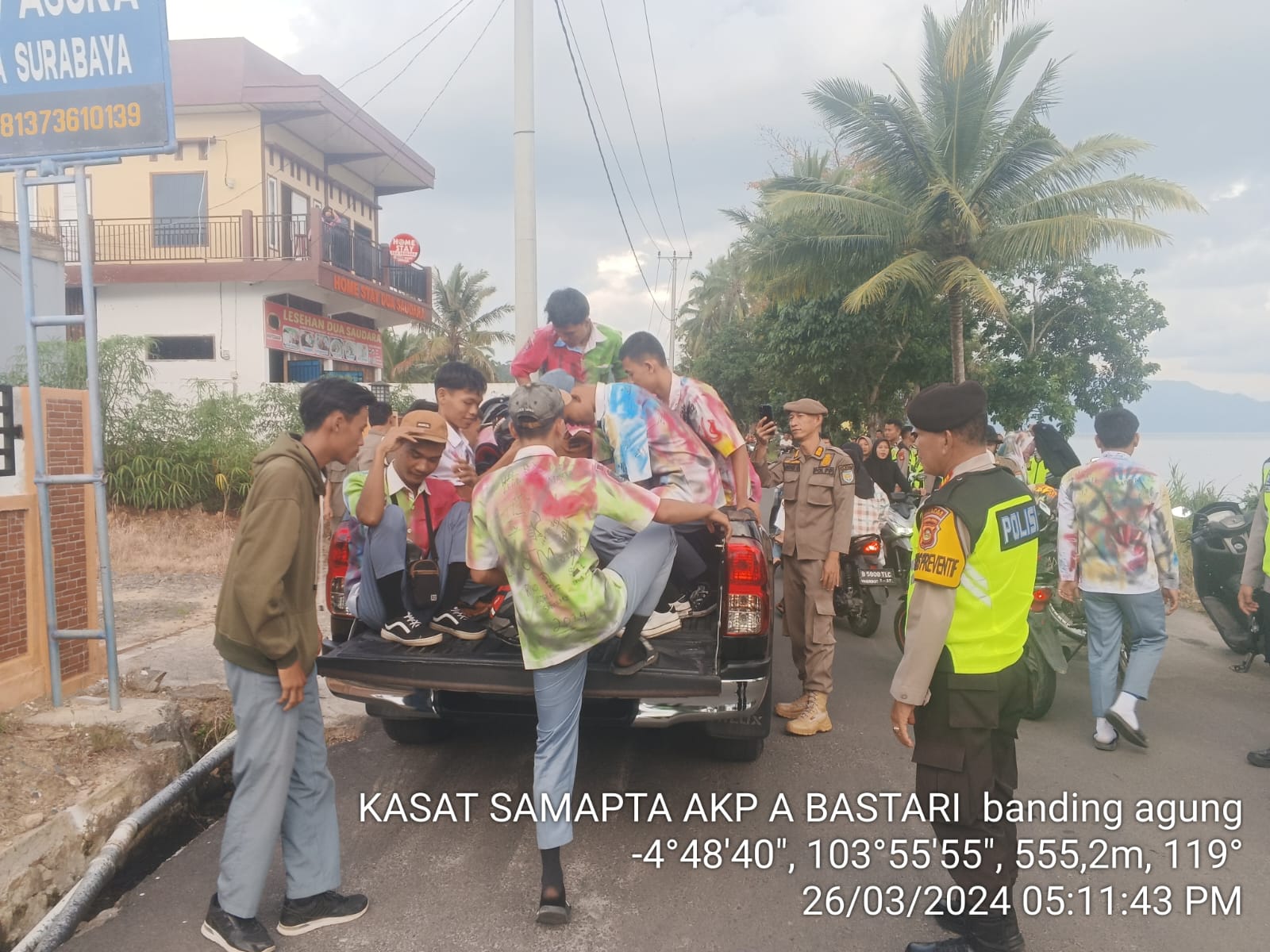 Nekat Lakukan Konvoi dan Coret Baju, Puluhan Pelajar di OKU Selatan Ditindak dan 22 Motor Ditilang 25