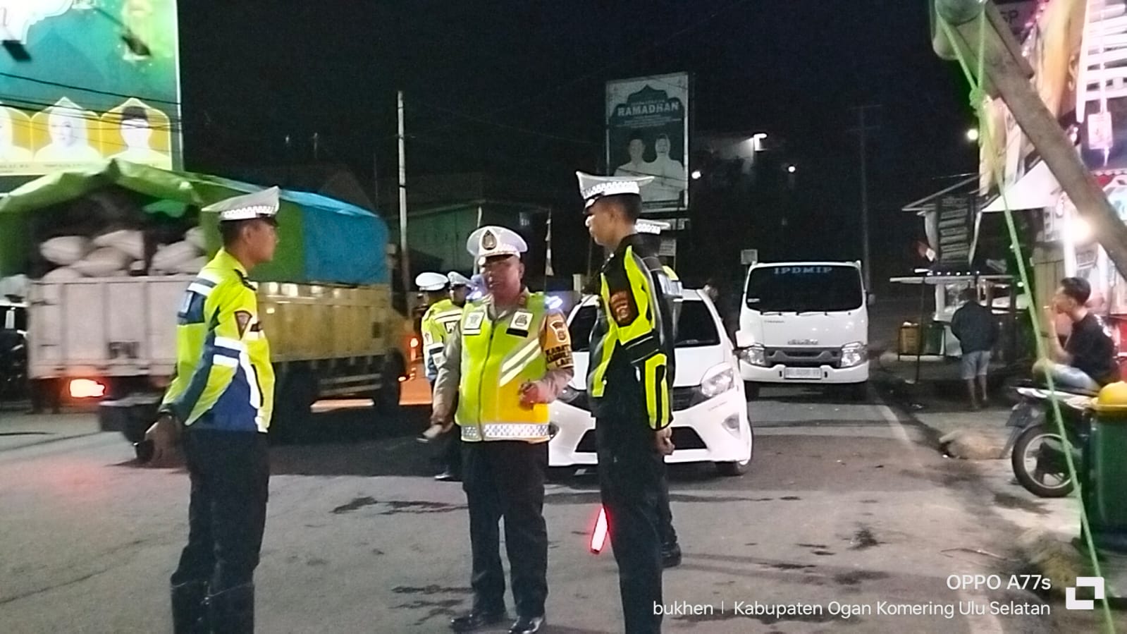 Bulan Ramadhan dan Jelang Idul Fitri, Sat Lantas Polres OKU Selatan Gencar Lakukan Razia Malam 25