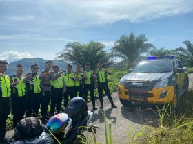 Pastikan Wilayah Tetap Kondusif, Personil Polres OKU Selatan Sambangi Daerah Perbatasan 27