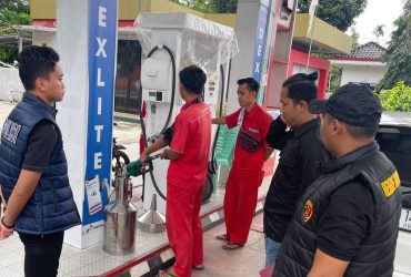 Antisipasi Kecurangan dan Campuran, Sat Reskrim Polres OKU Selatan Sidak SPBU 39