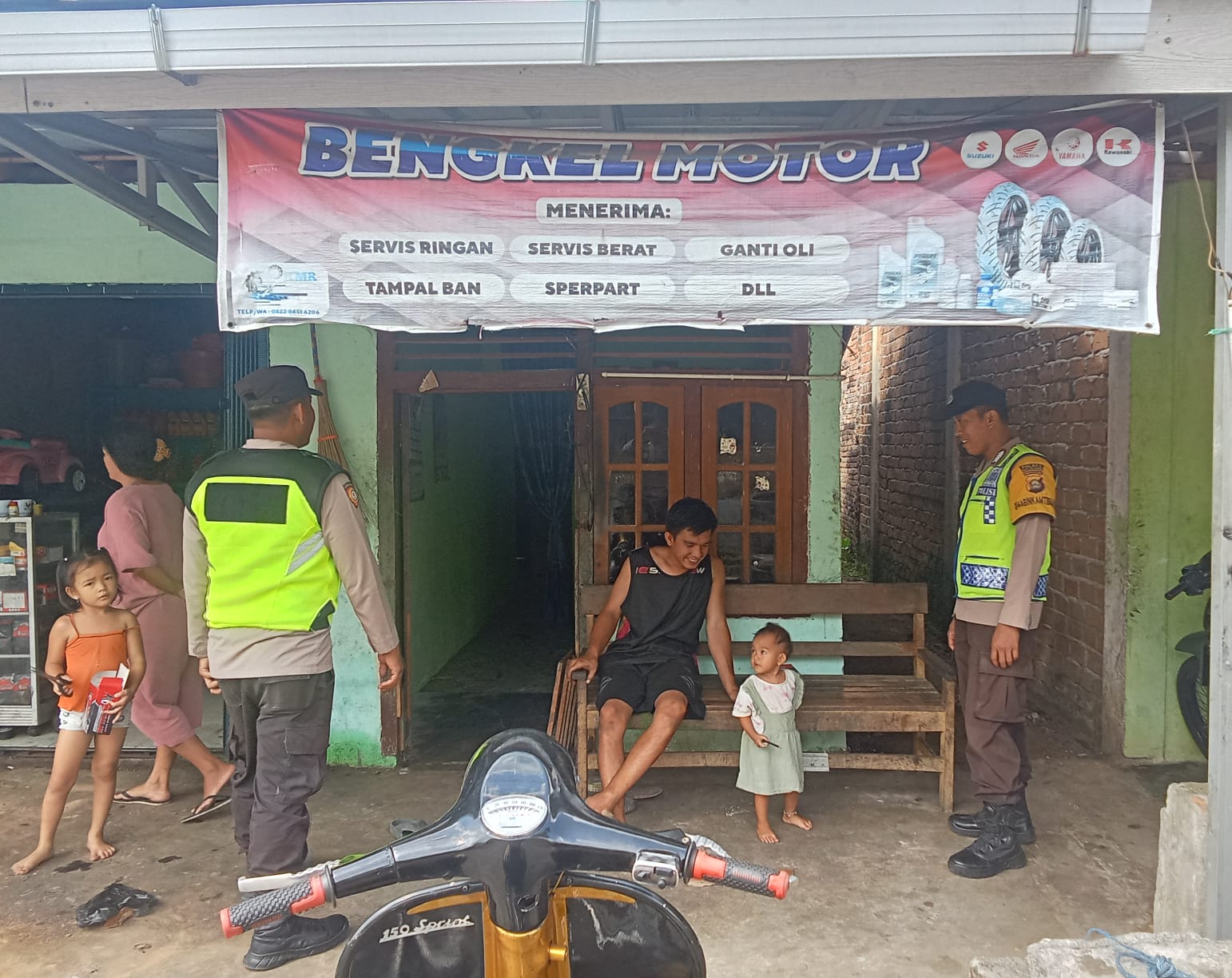 Cegah Kejahatan 3C, Polsek Muaradua Polres OKU Selatan Gelar Patroli KRYD 25