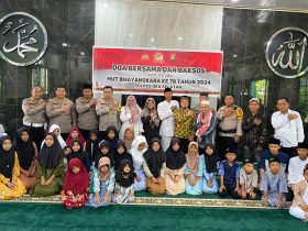 Syukuri HUT Bhayangkara Ke-78, Polres OKU Selatan Gelar Doa Bersama dan Baksos 27