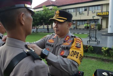 Kapolres Lubuklinggau Pimpin Sertijab Kabag dan Kasat 30