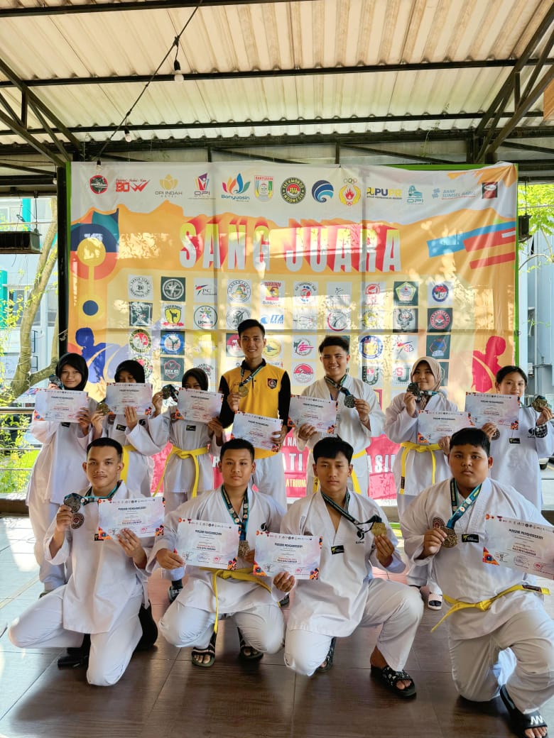 Taekwondo Predator OKU Selatan Raih 4 Medali Emas dan 7 Perak di Grade C Piala Bupati Banyuasin 25