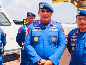 Ada Apa.? Dirpolairud Polda Sumsel Lepas Keberangkatan KM LCT Sei Rawas ke Lalan 27