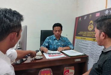LO Bakal Calon Bupati OKU Selatan Abusama-Misnadi Berkoordinasi dengan KPU 33