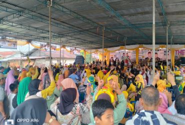 Pilkada Serentak 2024, Ribuan Warga Keputraan Lubuklinggau, Siap Menangkan ROIS 36