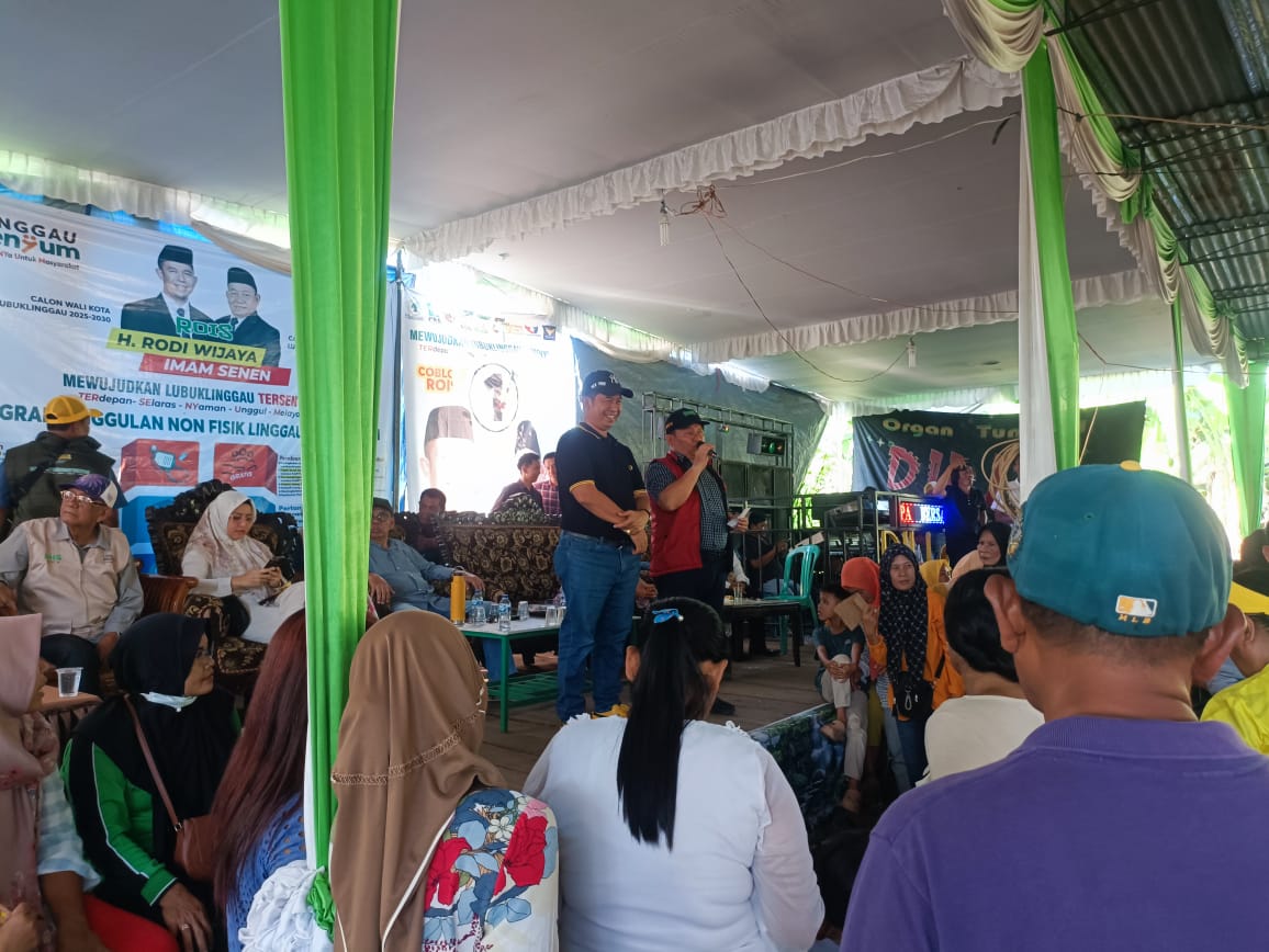 Yel Yel ROIS Menang, Menggema di Kelurahan Sidorejo Lubuklinggau 25