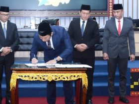 DPRD OKU Selatan Gelar Paripurna Penyampaian Laporan Badan Anggaran 27