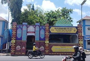 Polres OKU Selatan Siapkan Posko Pelayanan Arus Mudik Lebaran 27