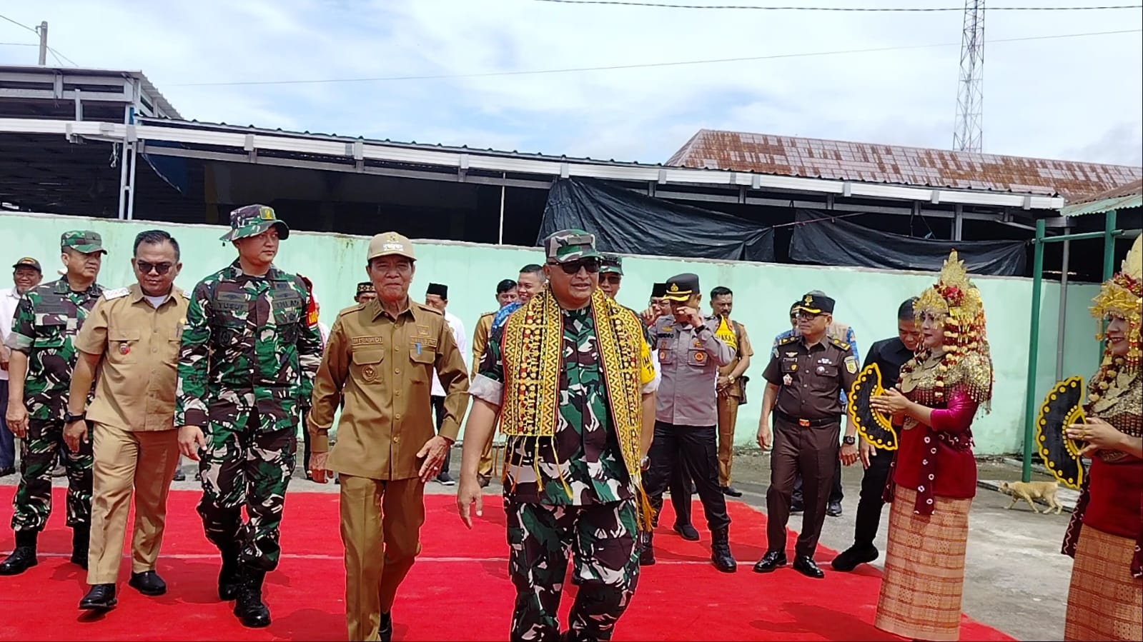 Bangunan Infrastruktur dan Sanitasi, Brigjen TNI Ade Rony Tinjau TMMD ke-124 di OKU Selatan 25