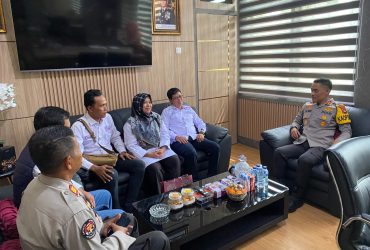 Pererat Silaturahmi Bersama Pejabat Baru, SMSI OKU Selatan Sambang Mapolres OKUS 36