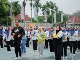 HUT ke-22 OKU Selatan, Ribuan Warga Tumpah Ruah Ikuti Jalan dan Senam Sehat 27