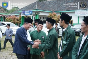 Hadir di Dua Momentum Besar, Misnadi Ikuti Harlah NU dan HUT OKU Selatan 36